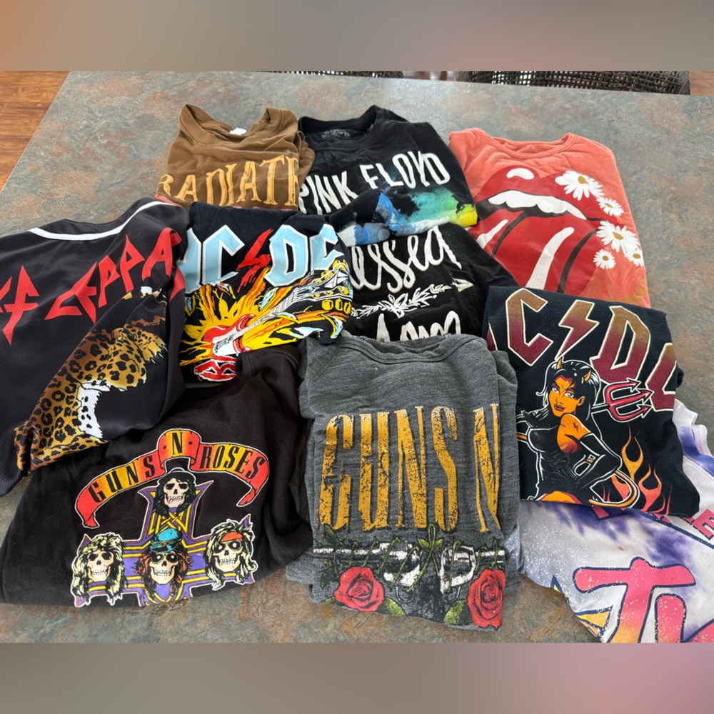 ACDC crop tank top #bandshirt